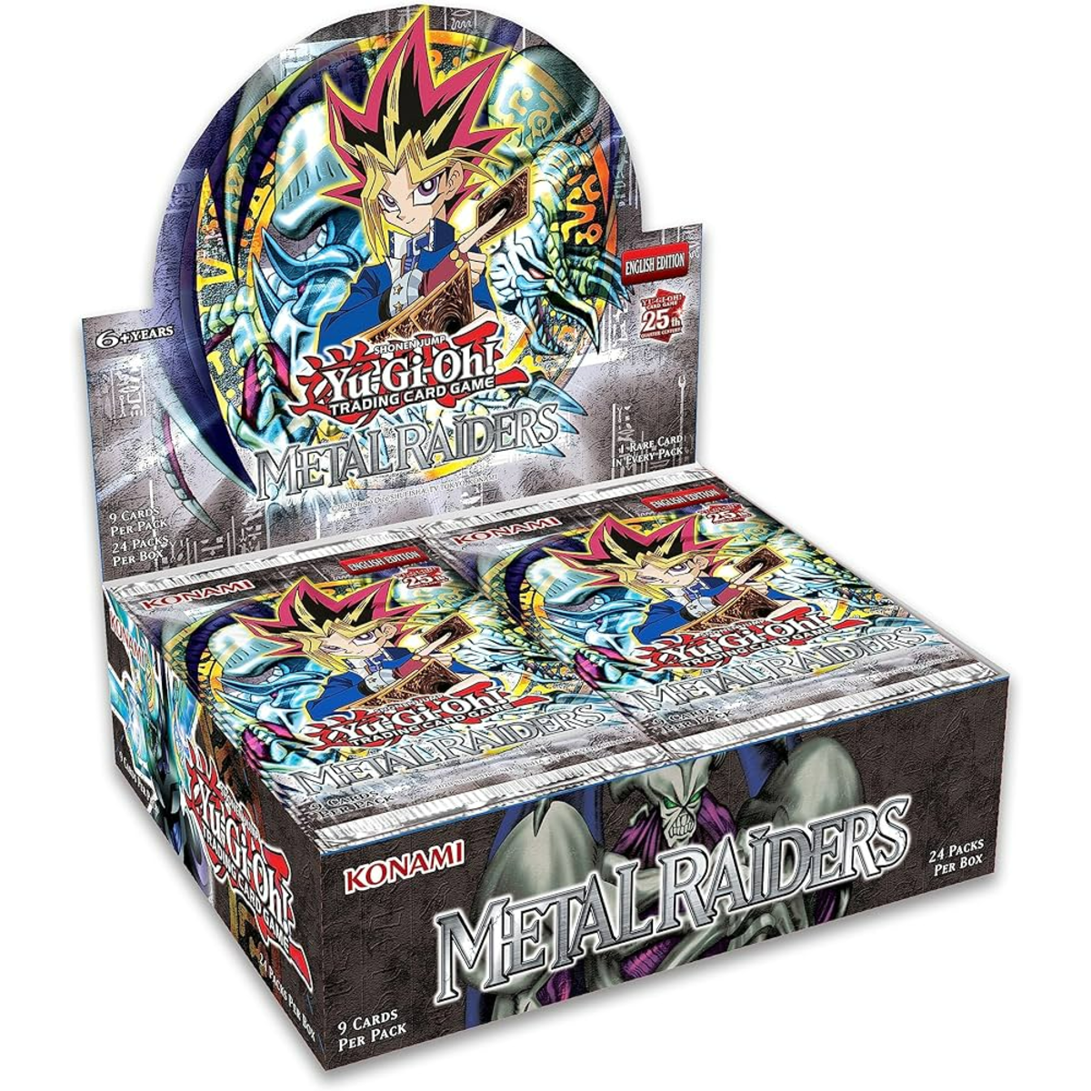 Yugioh! Metal Raiders 25th Anniversary Booster Box (24 packs) BeardyCards Yugioh! Metal Raiders 25th Anniversary Booster Box (24 packs) BeardyCards