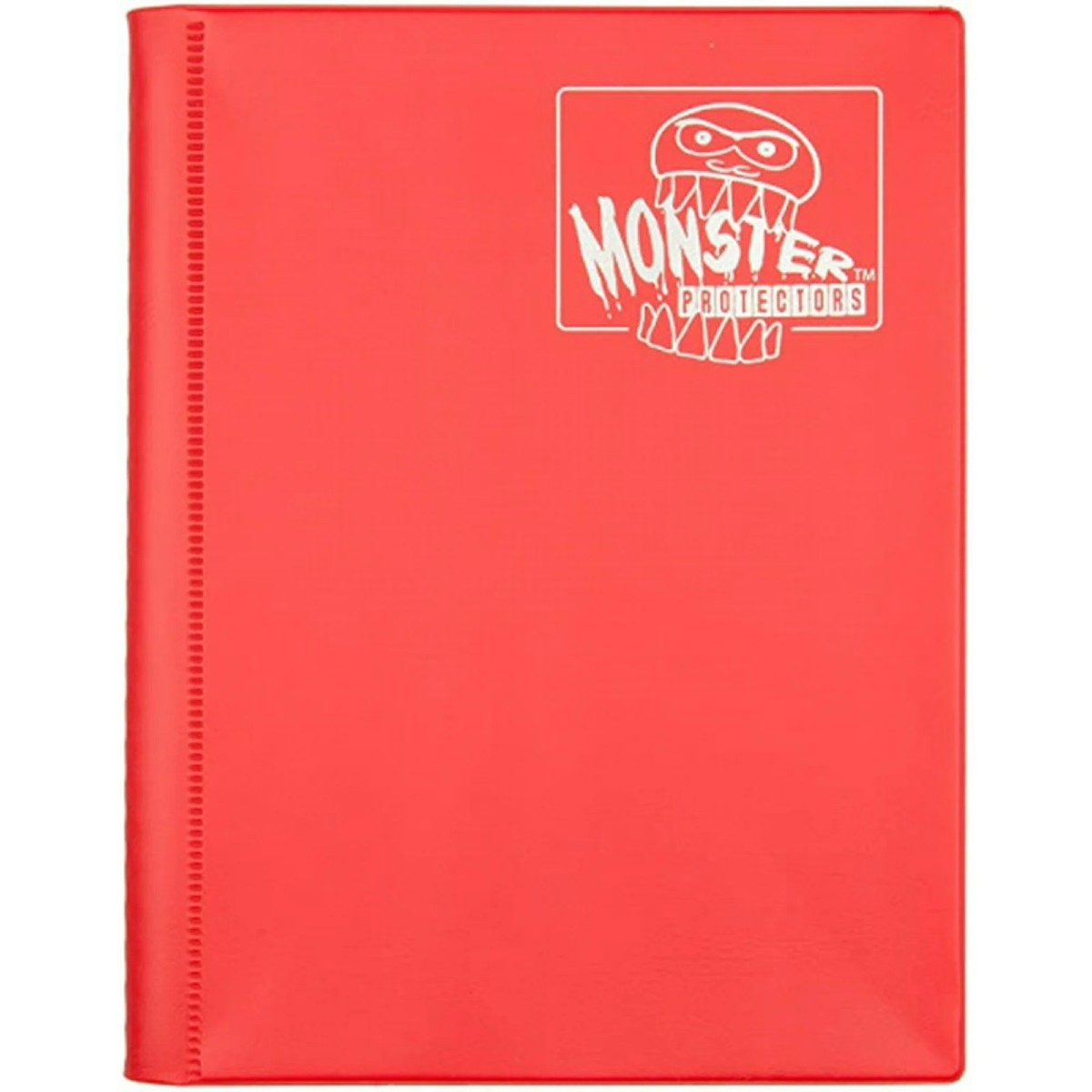 Monster 4 Pocket Binder - Matte Red