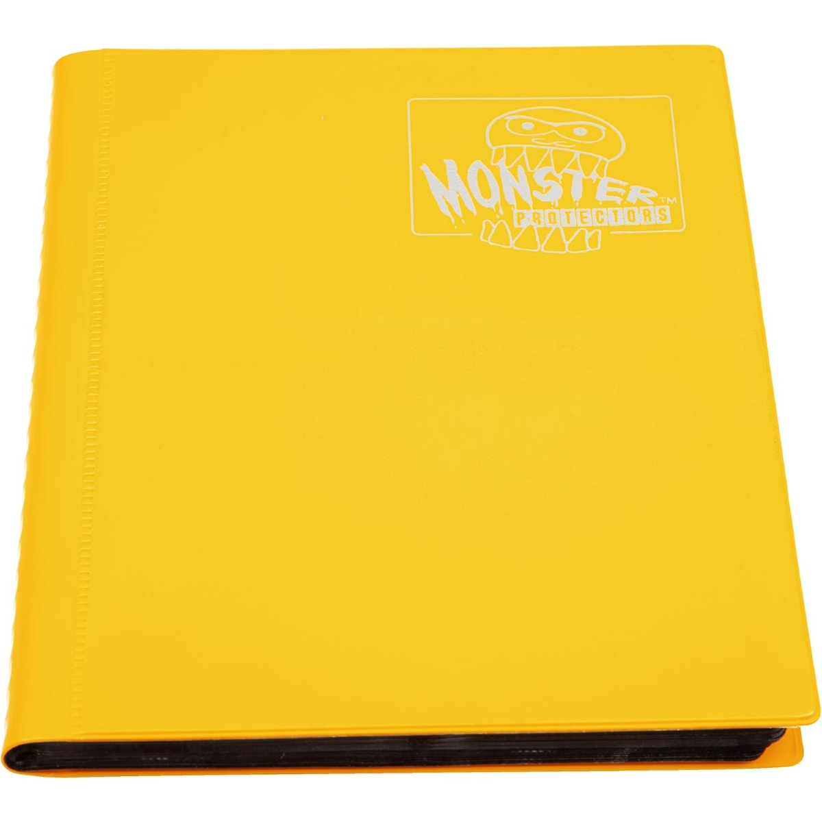 Monster 4 Pocket Binder - Matte Yellow