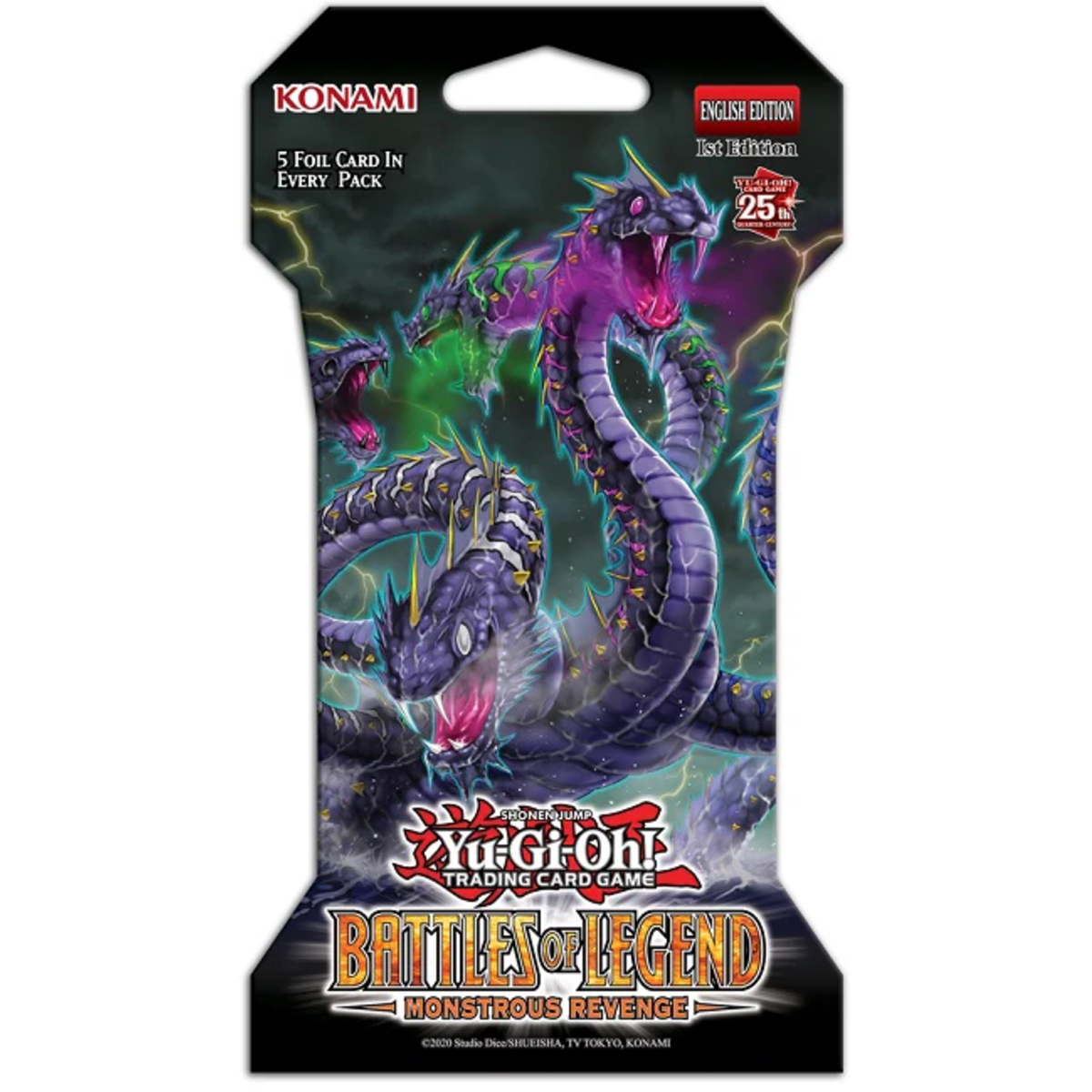 Yugioh - Battles of Legend: Monstrous Revenge - 1st Edition Blister Pack