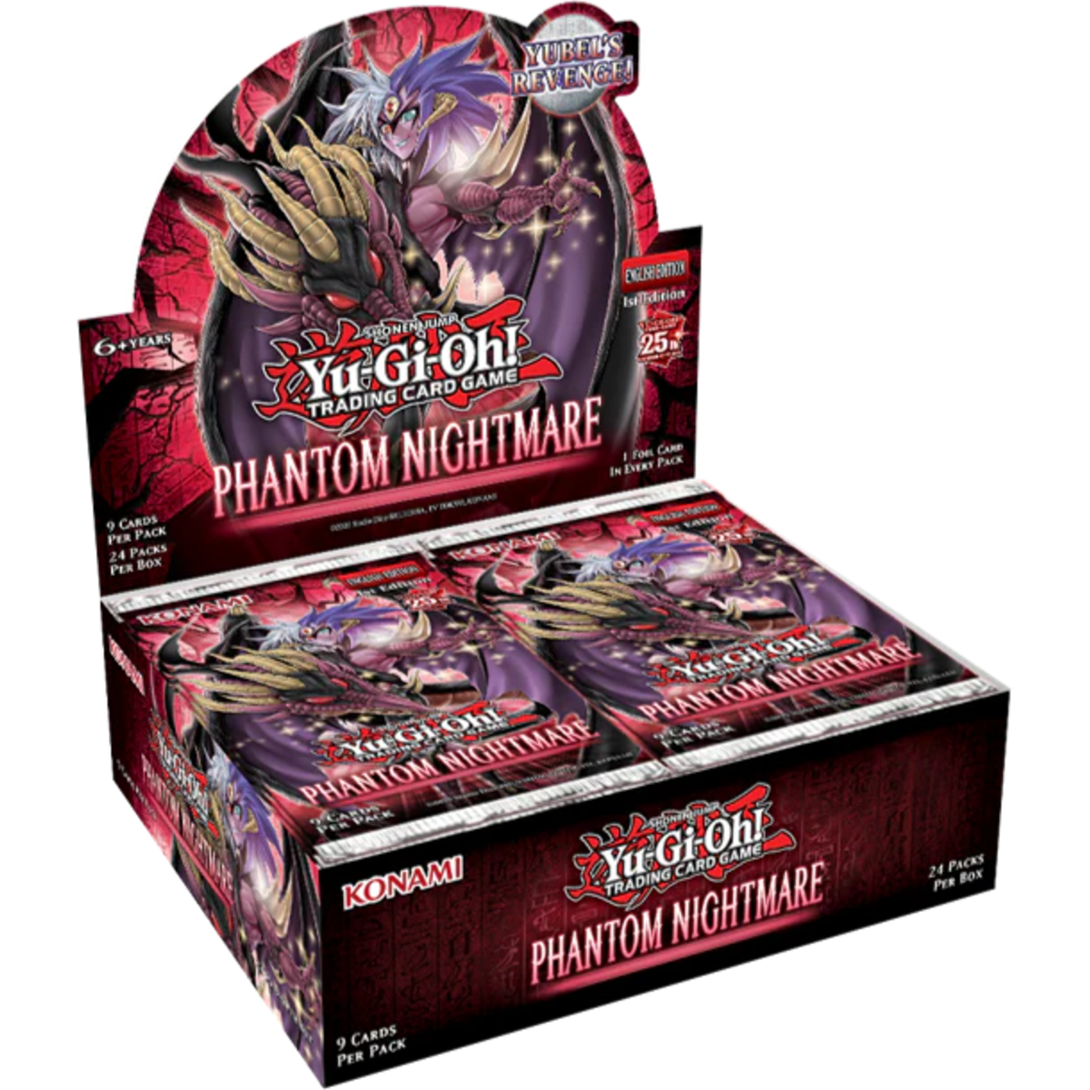 Yugioh - Phantom Nightmare - 1st Edition Booster Box (24 packs) BeardyCards Yugioh - Phantom Nightmare - 1st Edition Booster Box (24 packs) BeardyCards