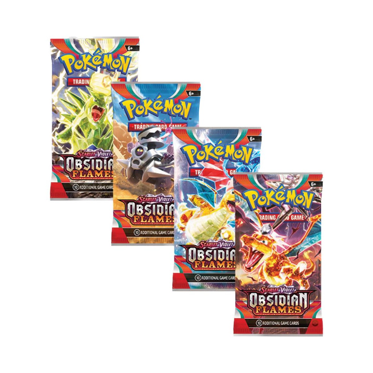 Pokemon Scarlet & Violet - SV03 - Obsidian Flames Loose Booster Pack BeardyCards Pokemon Scarlet & Violet - SV03 - Obsidian Flames Loose Booster Pack BeardyCards