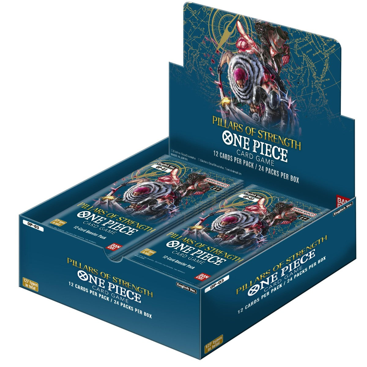 One Piece TCG - OP03 - Pillars of Strength Booster Box