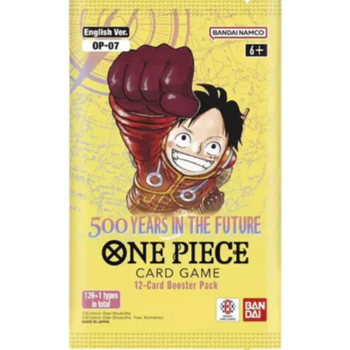 One Piece TCG - OP07 - 500 Years In the Future - Loose Booster Pack