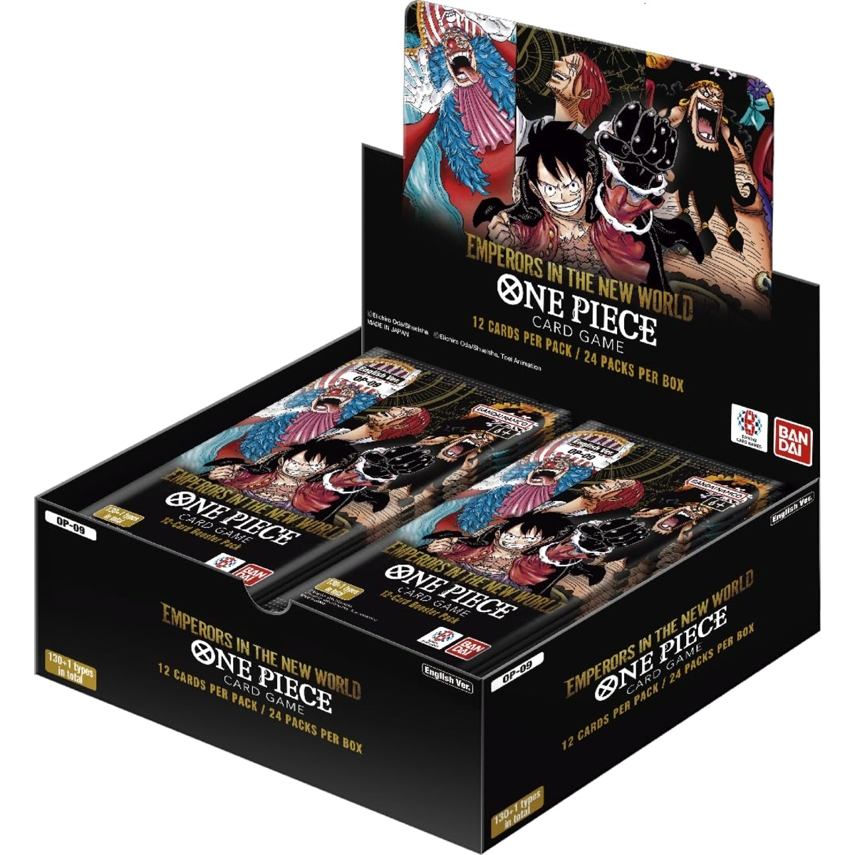 One Piece TCG - OP09 - Emperors in the New World Booster Box (24 packs BeardyCards One Piece TCG - OP09 - Emperors in the New World Booster Box (24 packs BeardyCards