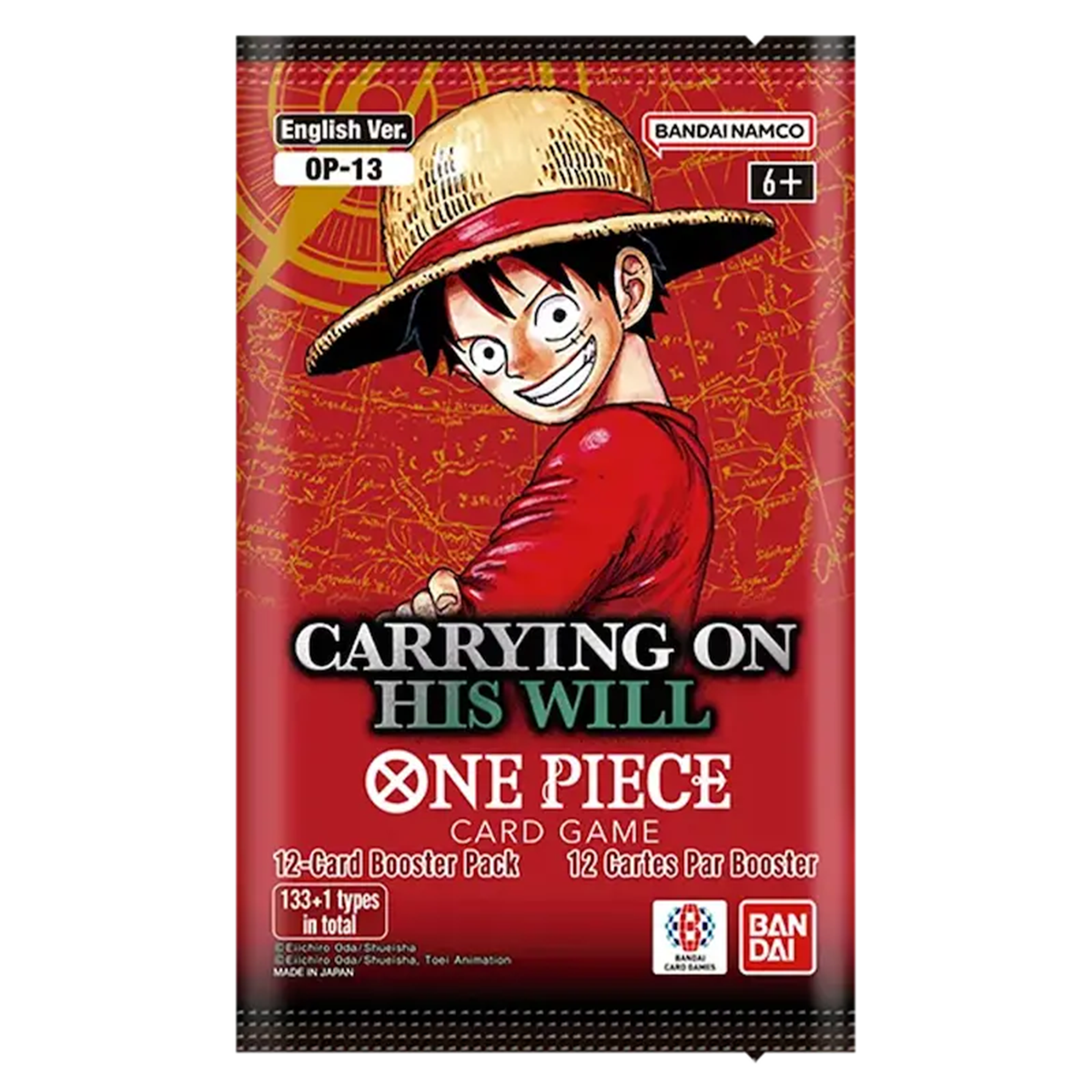 One Piece TCG - OP13 - Carrying on His Will Loose Booster Pack