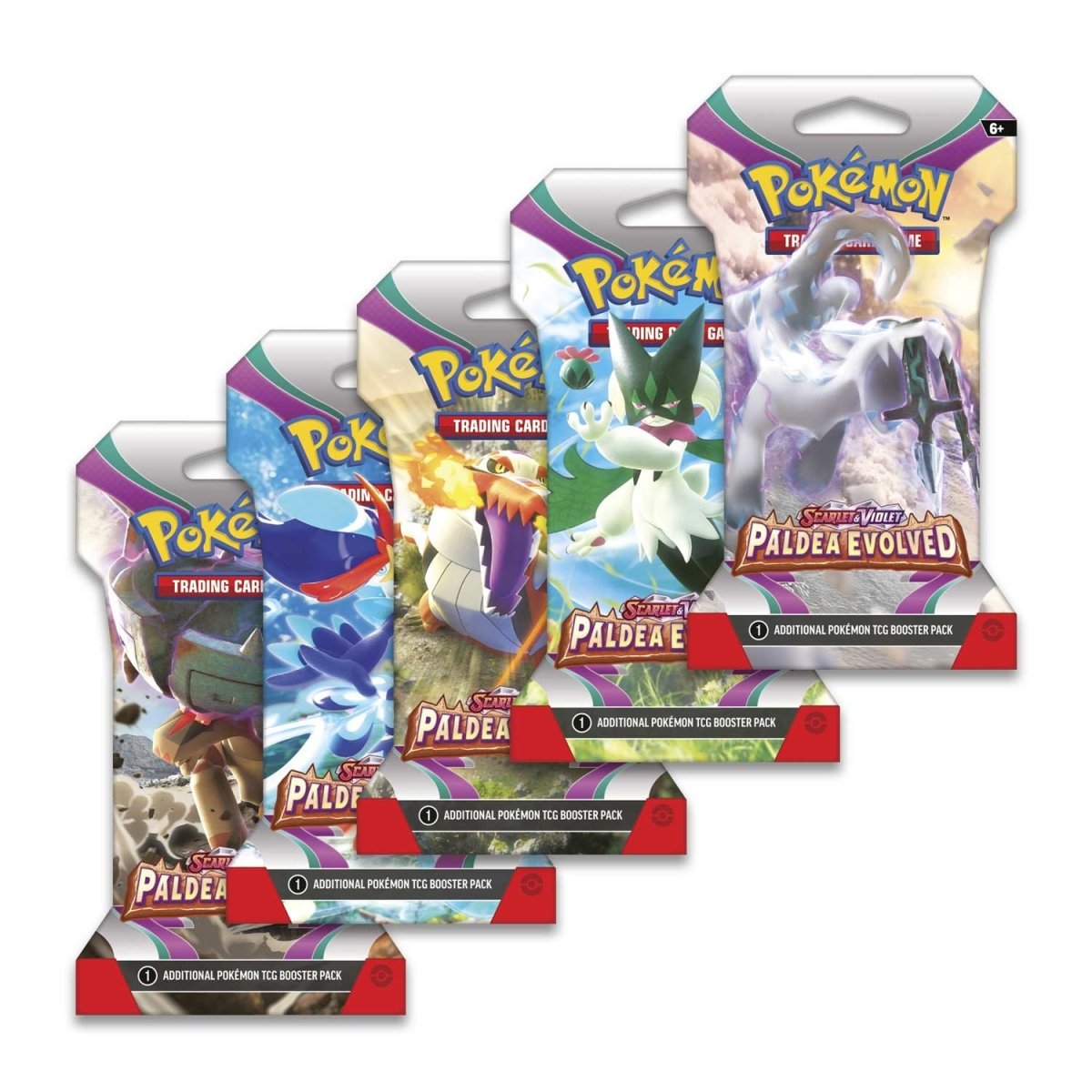 Pokemon Scarlet & Violet - SV02 - Paldea Evolved Sleeved Booster Pack (Random Variant)