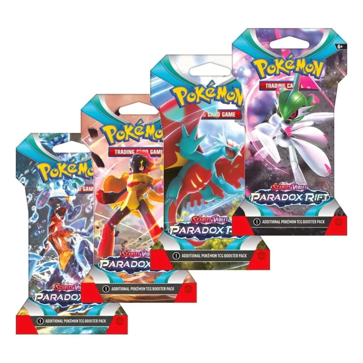 Pokemon Scarlet & Violet - SV04 - Paradox Rift Sleeved Booster Pack (Random Variant)