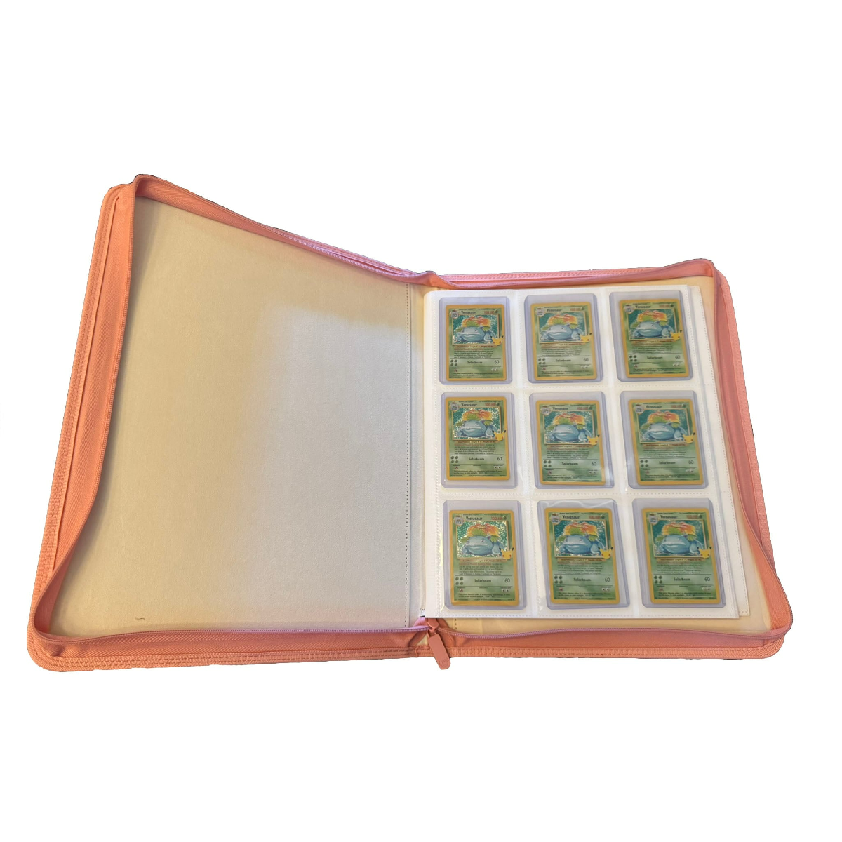 PM Supplies 9-Pocket Toploader Binder - Pink