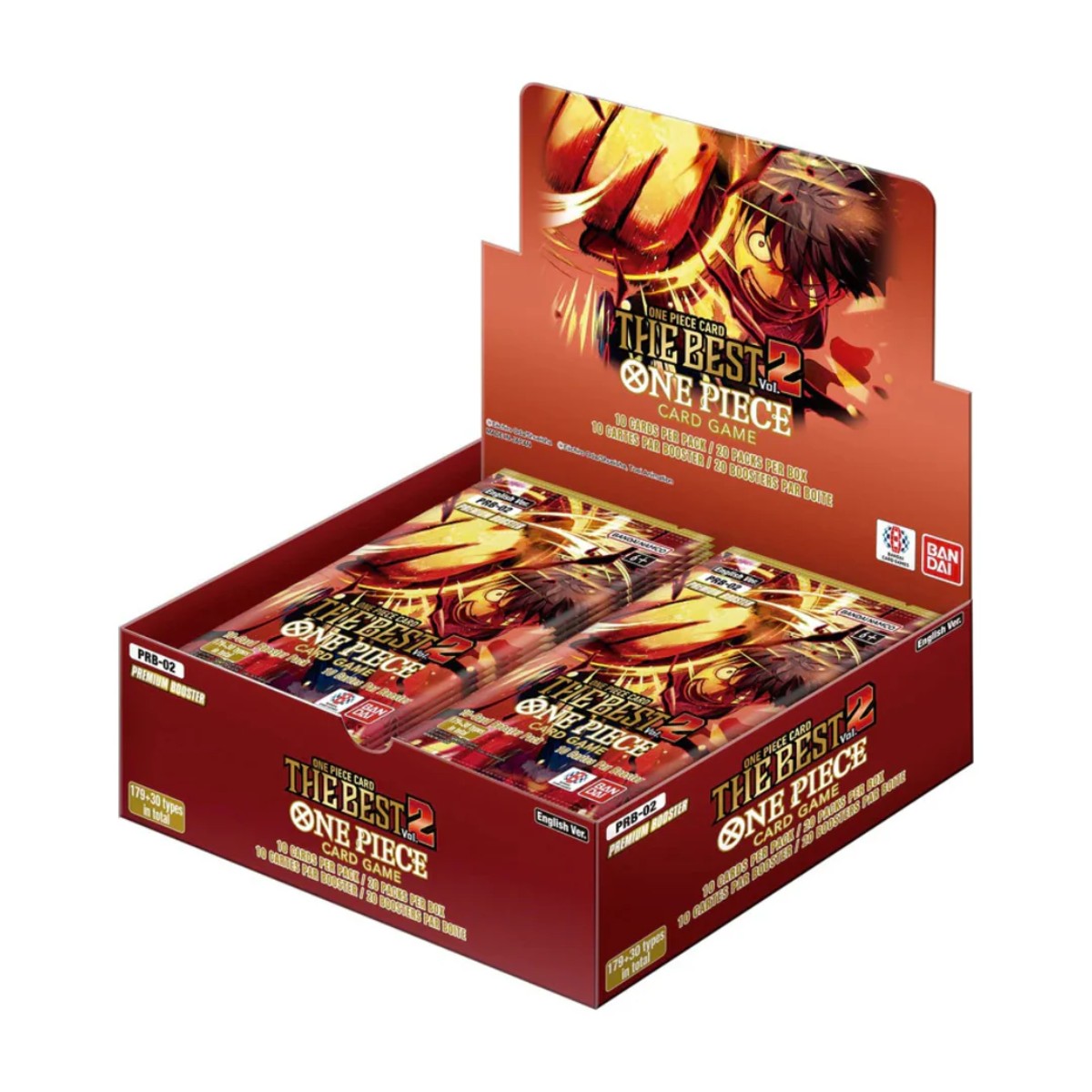 One Piece TCG - PRB02 - Premium Booster Box (20 packs) BeardyCards One Piece TCG - PRB02 - Premium Booster Box (20 packs) BeardyCards