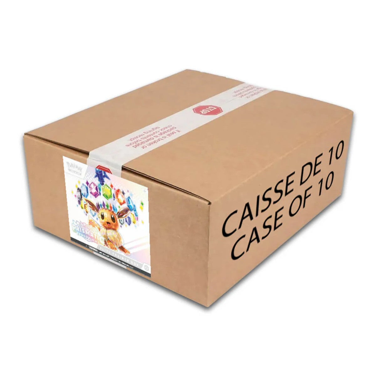 Pokemon Scarlet & Violet - SV08.5 - Prismatic Evolutions Elite Trainer Box Sealed Case (10 ETBs)