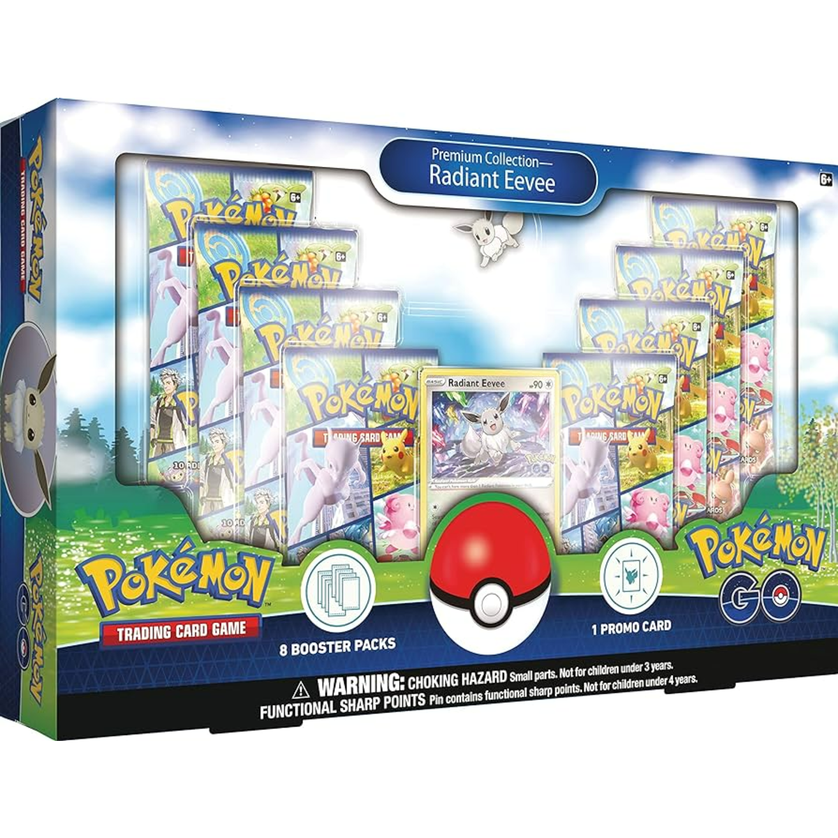 Pokemon Go Radiant Eevee Collection (Box has a Tear)