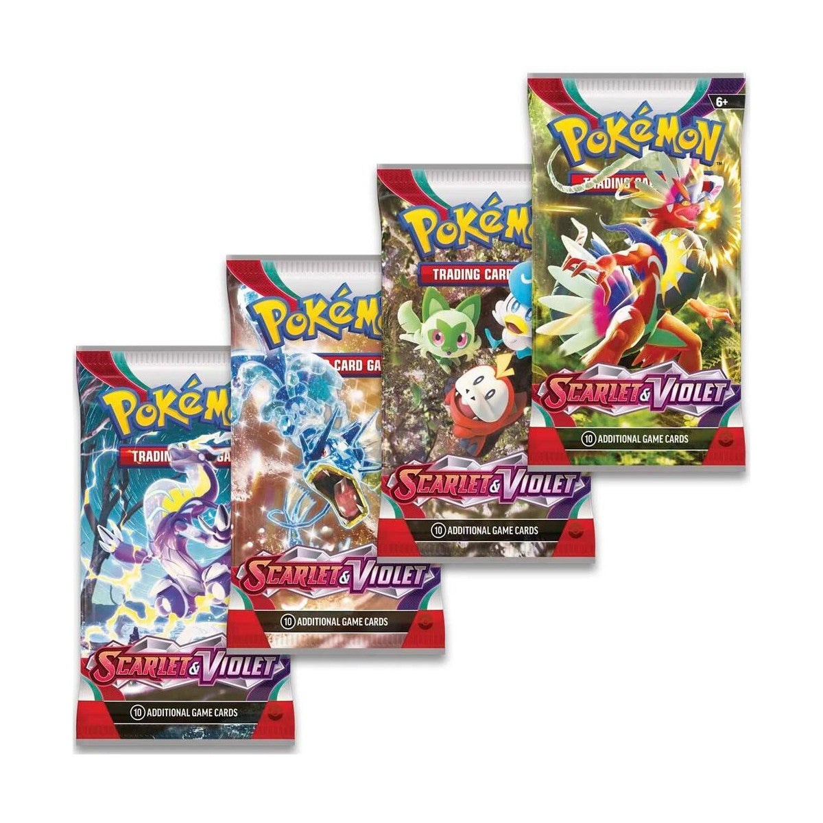 Pokemon Scarlet & Violet - SV01 - Scarlet & Violet Base Loose Booster Pack