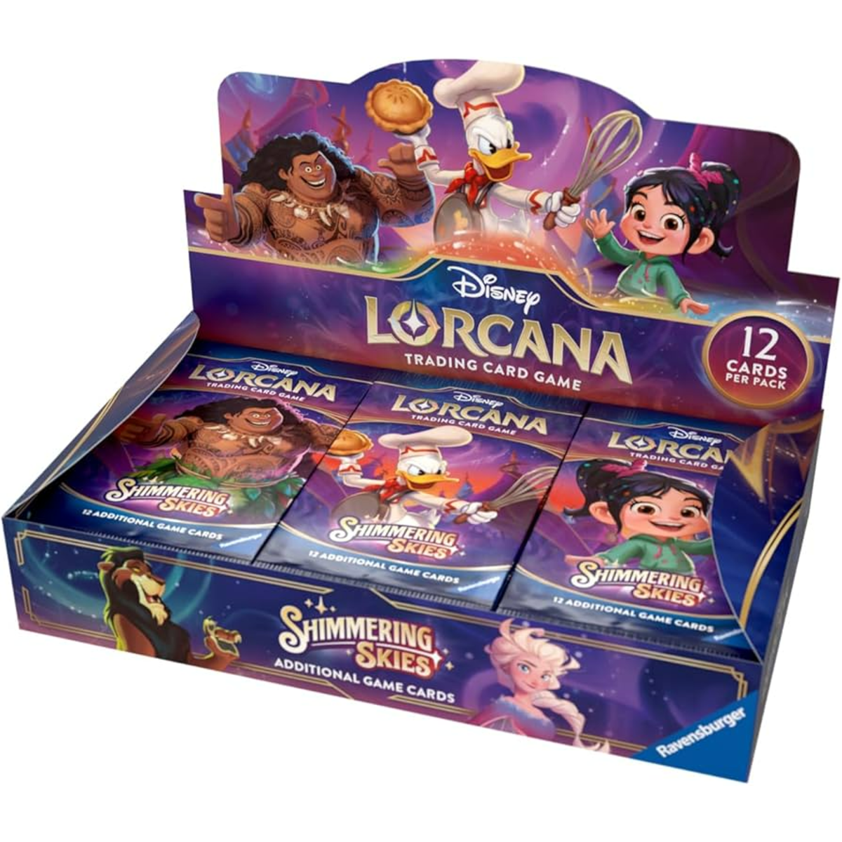 Disney Lorcana Shimmering Skies Booster Box (24 packs) – BeardyCards