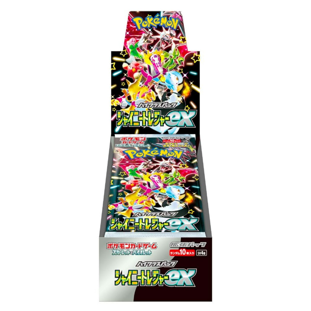 Pokemon Scarlet & Violet Japanese - SV4A - Shiny Treasure ex Booster Box (10 packs)