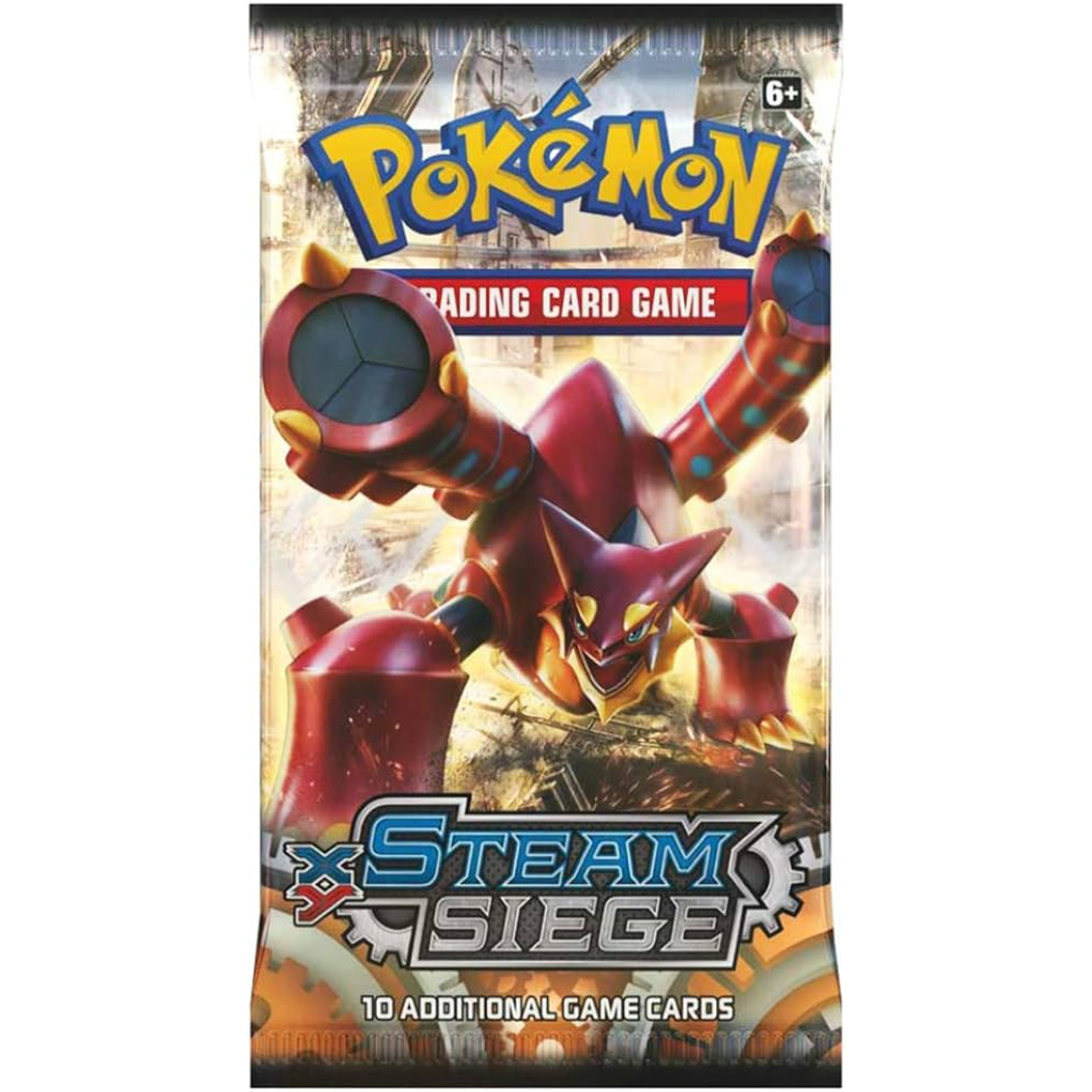 Pokemon XY - XY11 - Steam Siege Loose Booster Pack BeardyCards Pokemon XY - XY11 - Steam Siege Loose Booster Pack BeardyCards