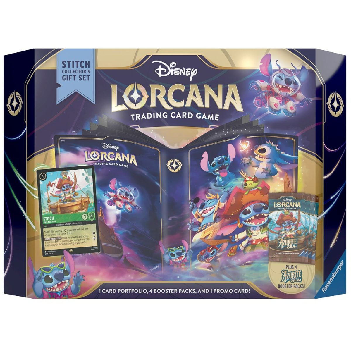 Disney Lorcana Azurite Sea Stitch Collector's Gift Set