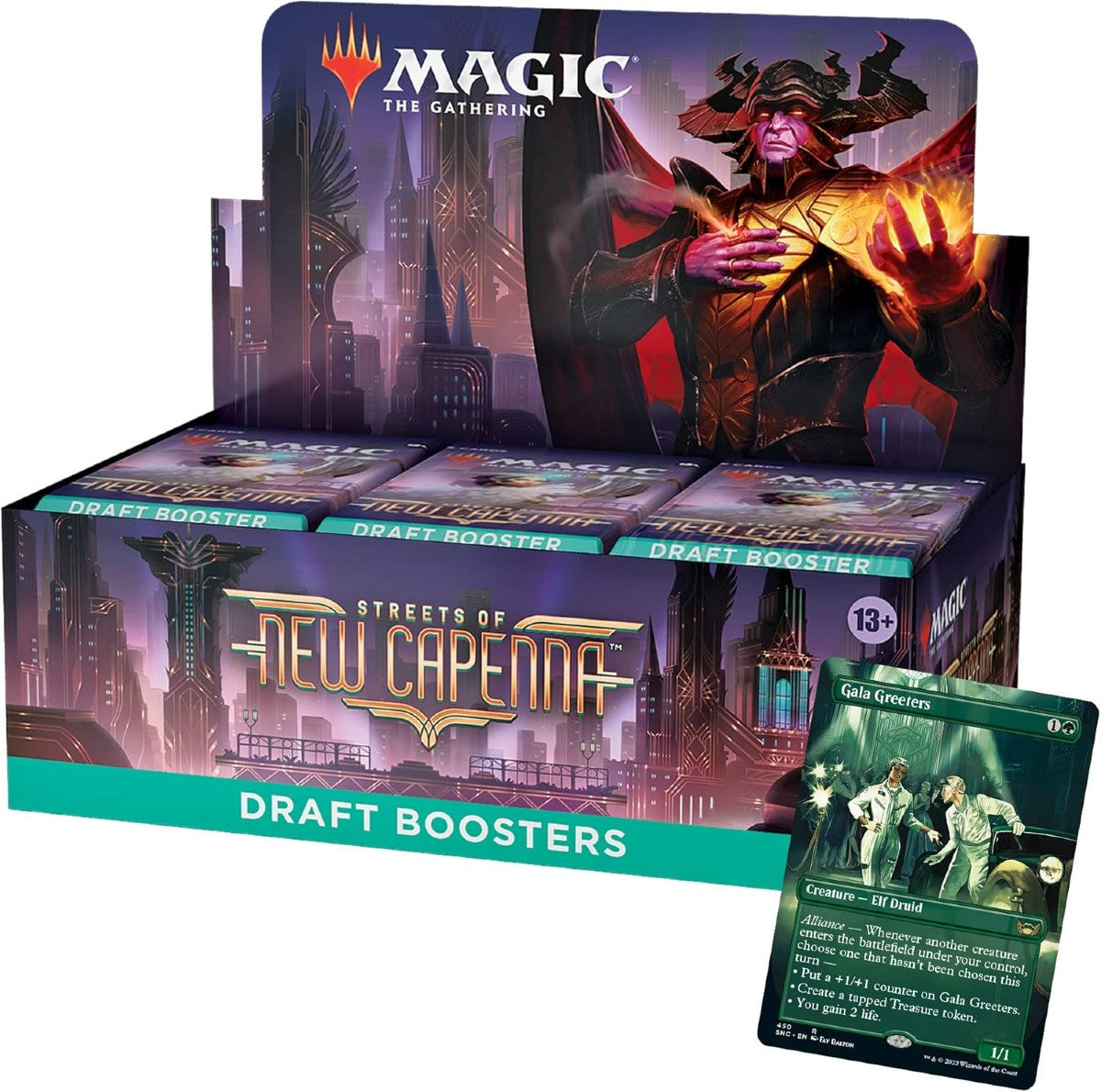 Magic the Gathering - Streets of New Capenna - Draft Booster Box (36 packs)