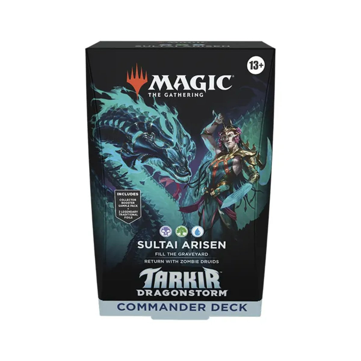 Magic the Gathering - Tarknir Dragonstorm - Commander Deck - Sultai Arisen