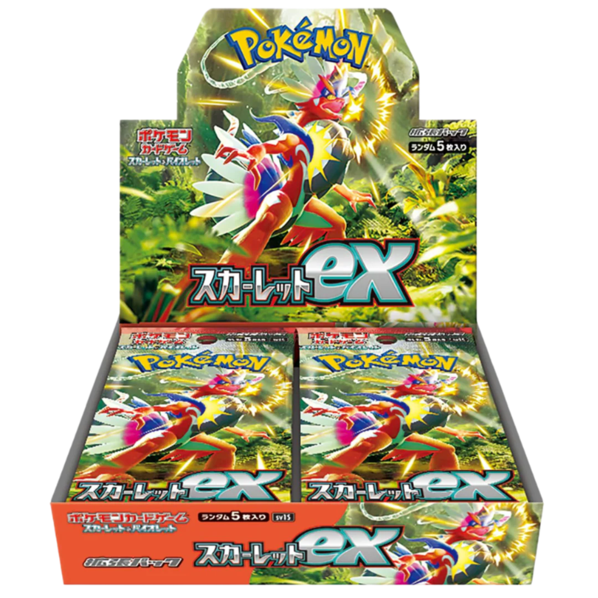 Pokemon Scarlet & Violet Japanese - SV1S - Scarlet ex Booster Box