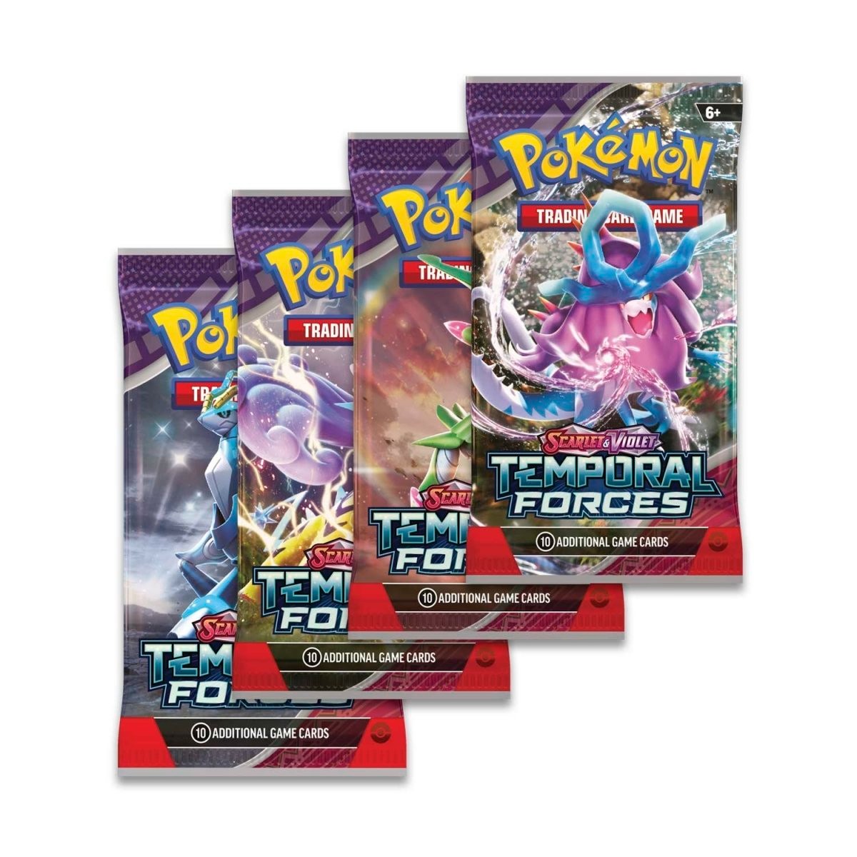 Pokemon Scarlet & Violet - SV05 - Temporal Forces Loose Booster Pack