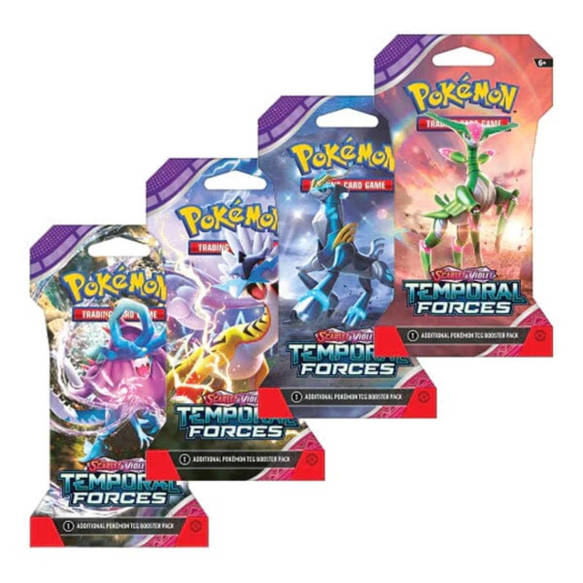 Pokemon Scarlet & Violet - SV05 - Temporal Forces Sleeved Booster Pack (Random Variant)