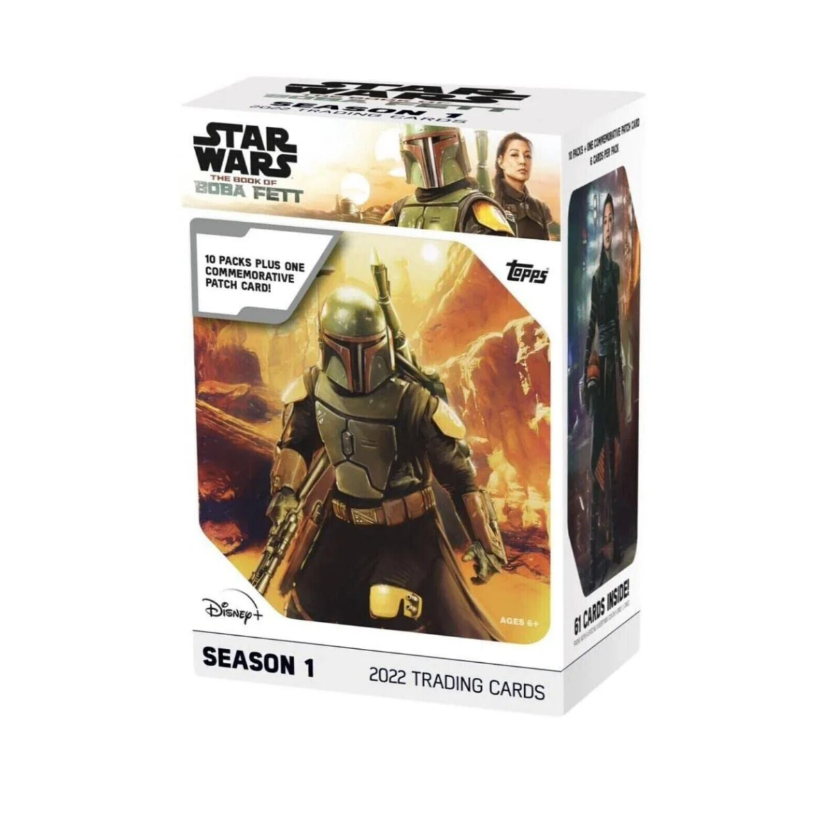 Star Wars Topps The Book of Boba Fett Season 1 Blaster Box (10 packs)