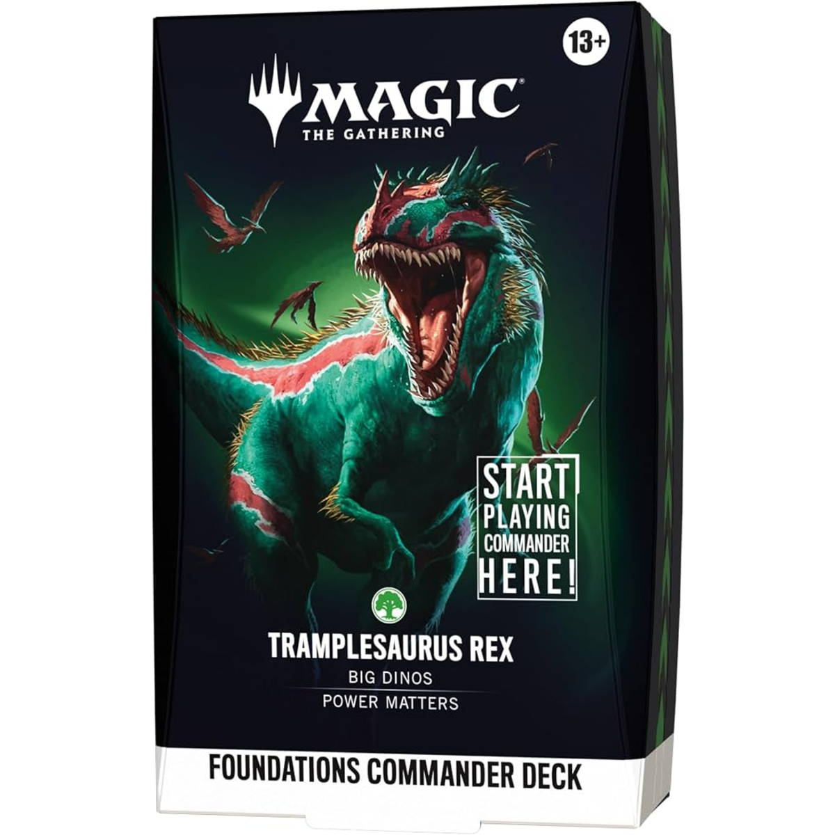 Magic The Gathering - Foundations Commander Deck - Tramplesaurus Rex