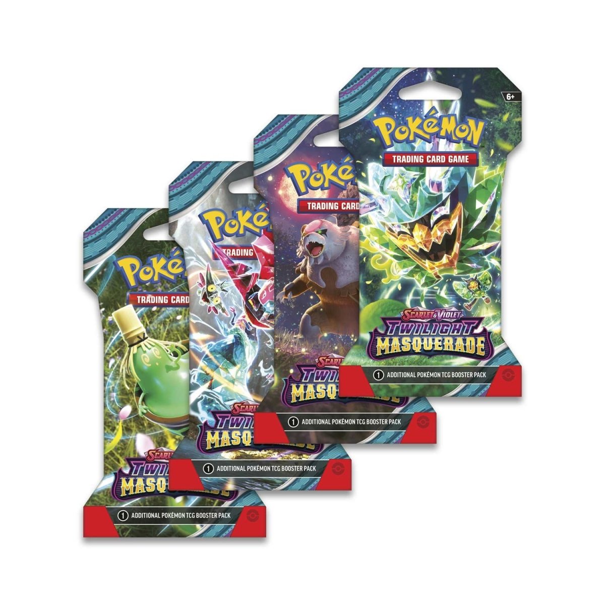 Pokemon Scarlet & Violet - SV06 - Twilight Masquerade Sleeved Booster Pack (Random Variant)