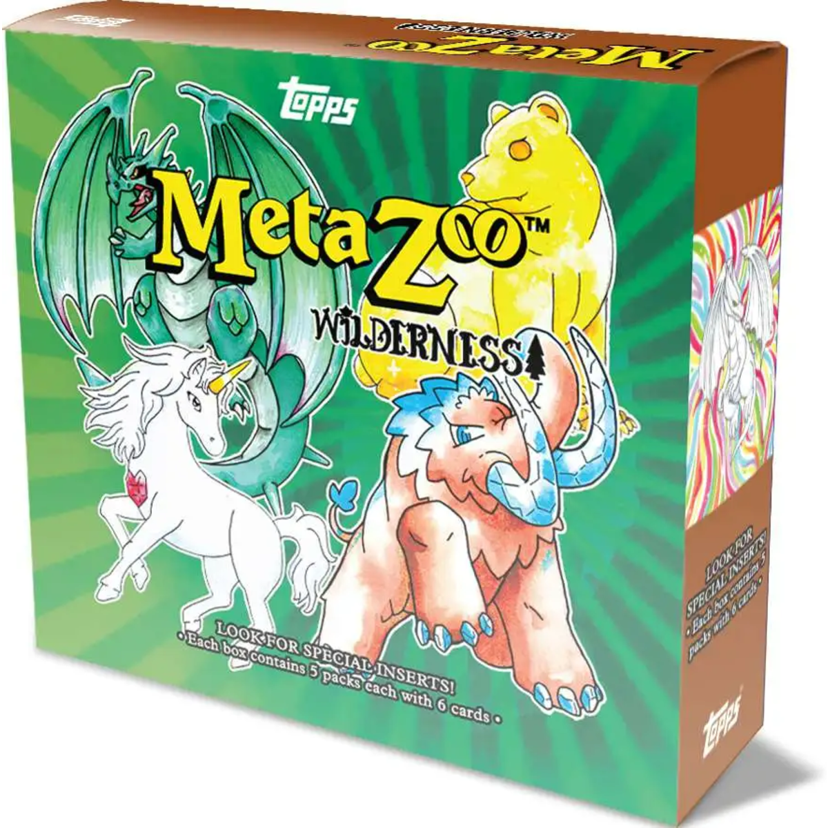 Topps Metazoo Wilderness 30 Card Limited Edition Box (5 packs)