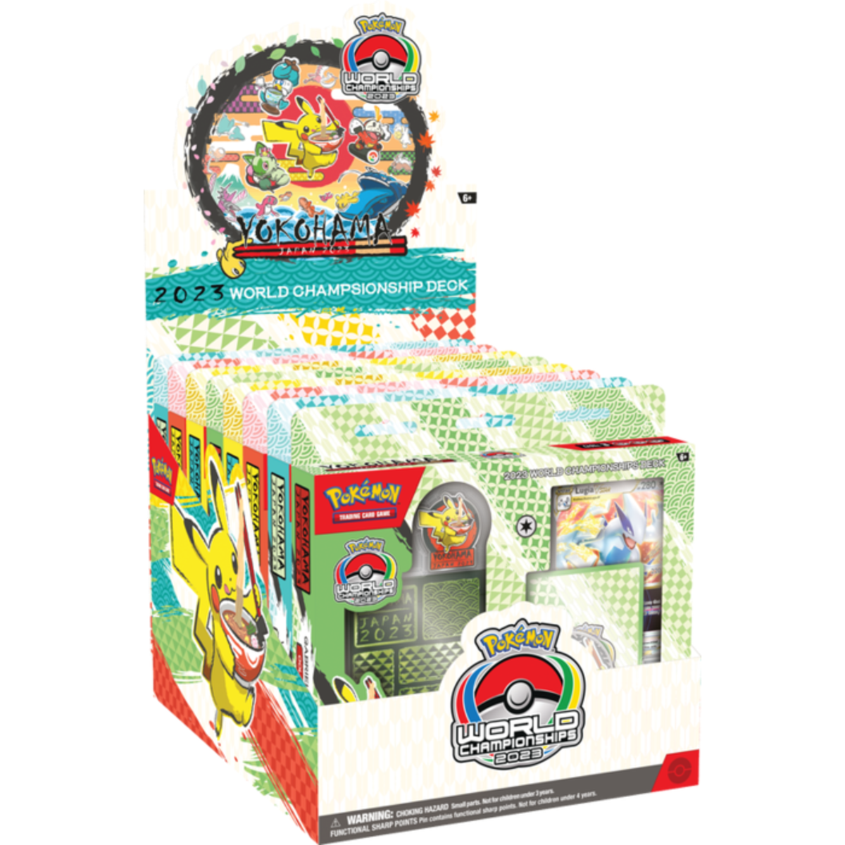 Pokemon Yokohama Championship Deck Display