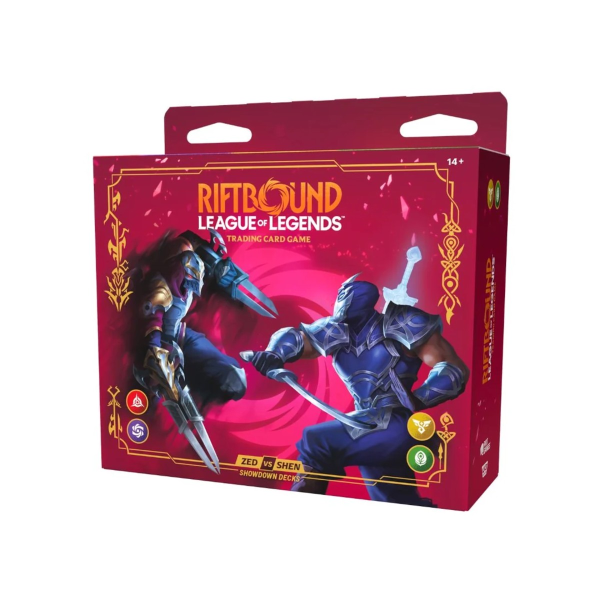 League of Legends Riftbound TCG - Showdown Deck - Vendetta Zed vs Shen
