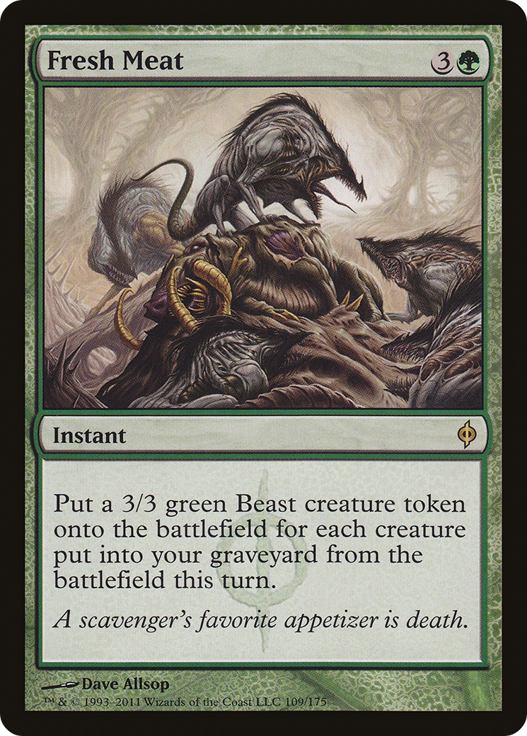New Phyrexia - (NPH-109) - Fresh Meat Foil