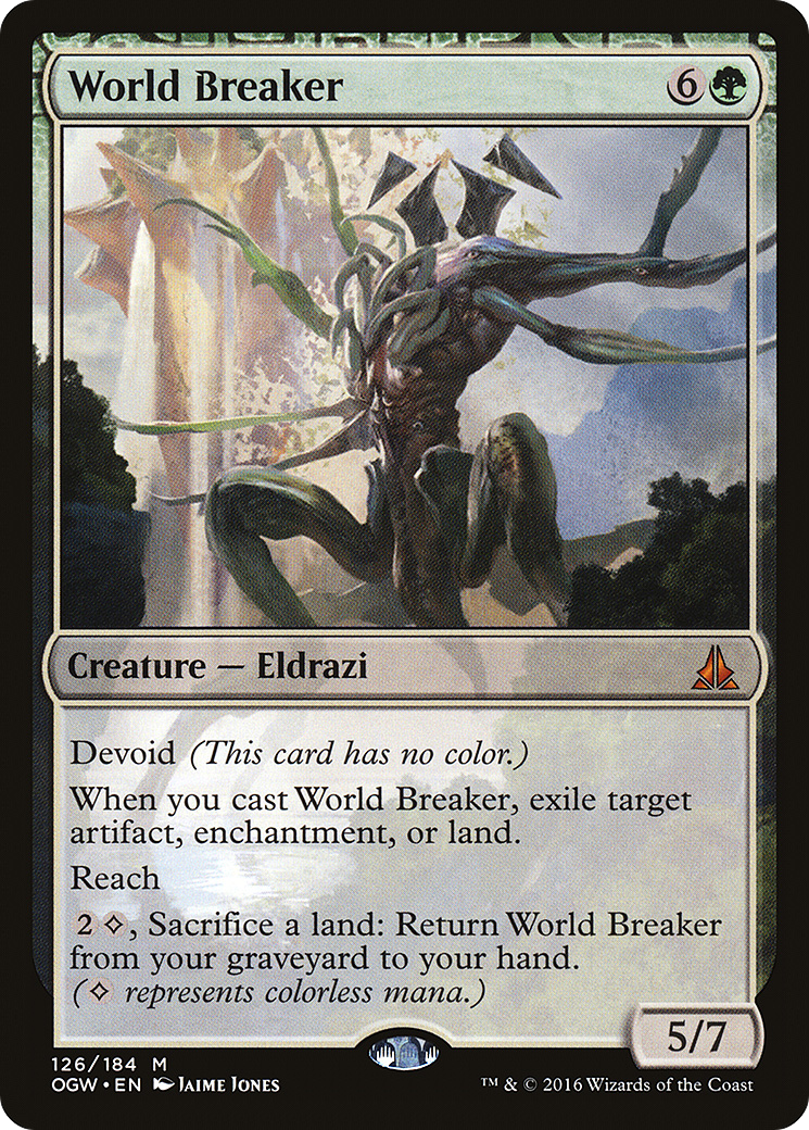 Oath of the Gatewatch - (OGW-126) - World Breaker: (devoid)