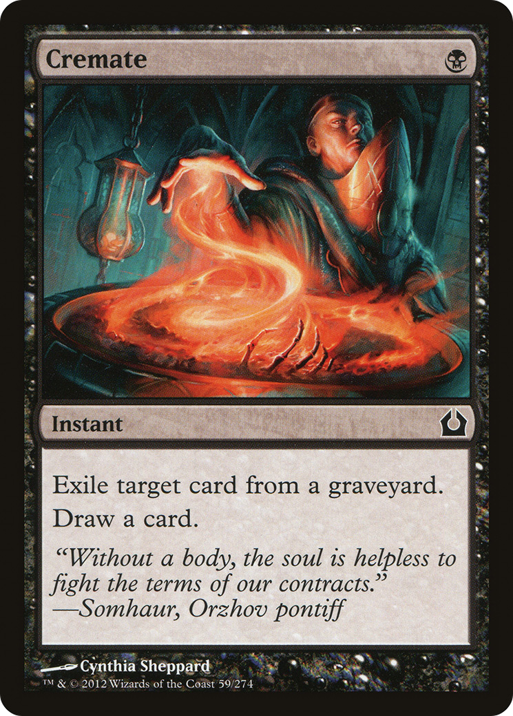 Return to Ravnica - (RTR-059) - Cremate