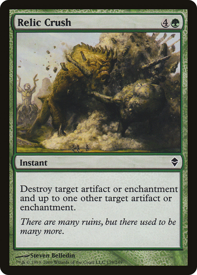 Zendikar - (ZEN-179) - Relic Crush Foil