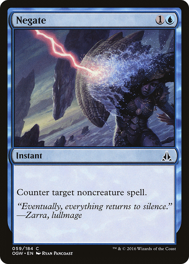 Oath of the Gatewatch - (OGW-059) - Negate Foil