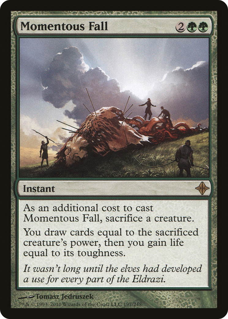 Rise of the Eldrazi - (ROE-197) - Momentous Fall Foil