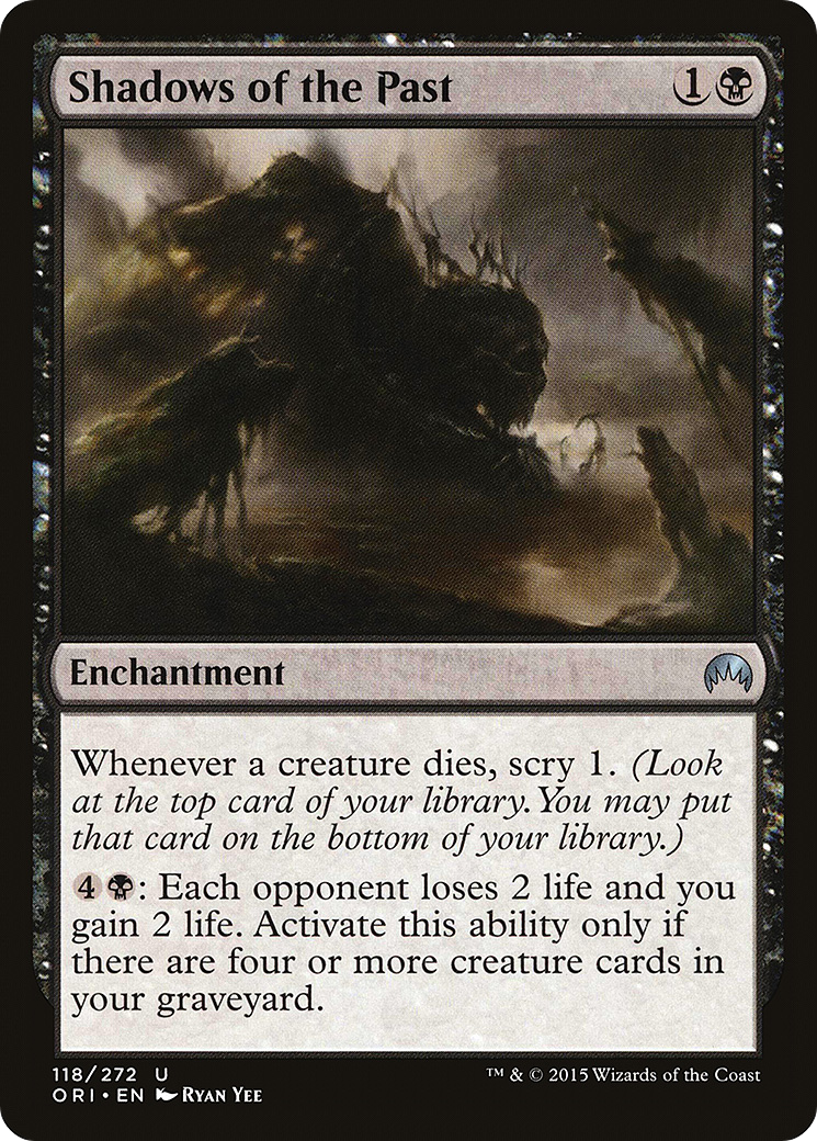 Magic Origins - (ORI-118) - Shadows of the Past Foil