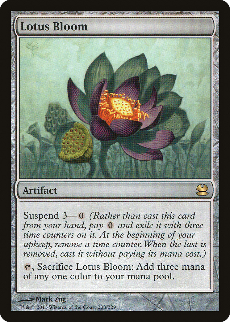 Modern Masters - (MMA-208) - Lotus Bloom Foil
