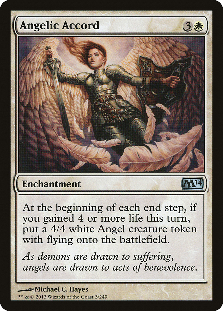 Magic 2014 - (M14-003) - Angelic Accord