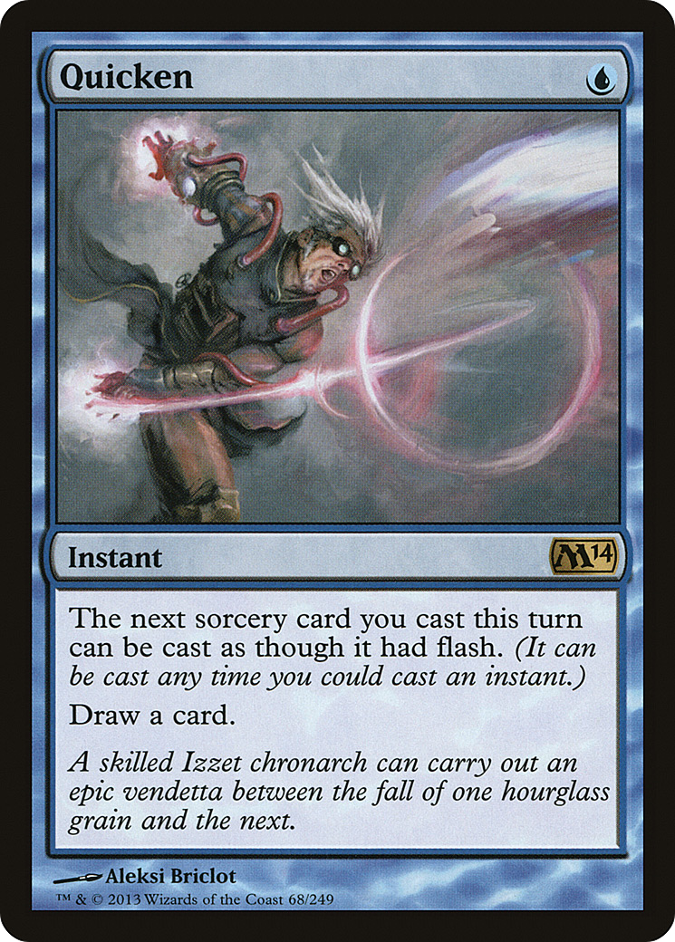 Magic 2014 - (M14-068) - Quicken Foil