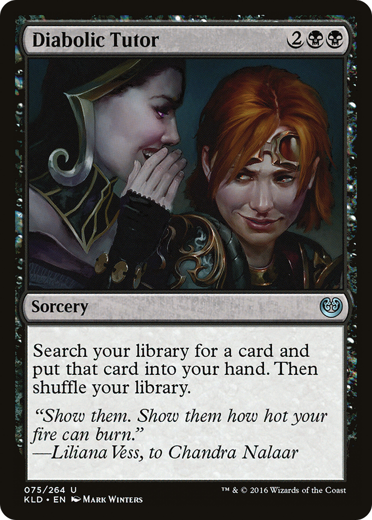 Kaladesh - (KLD-075) - Diabolic Tutor