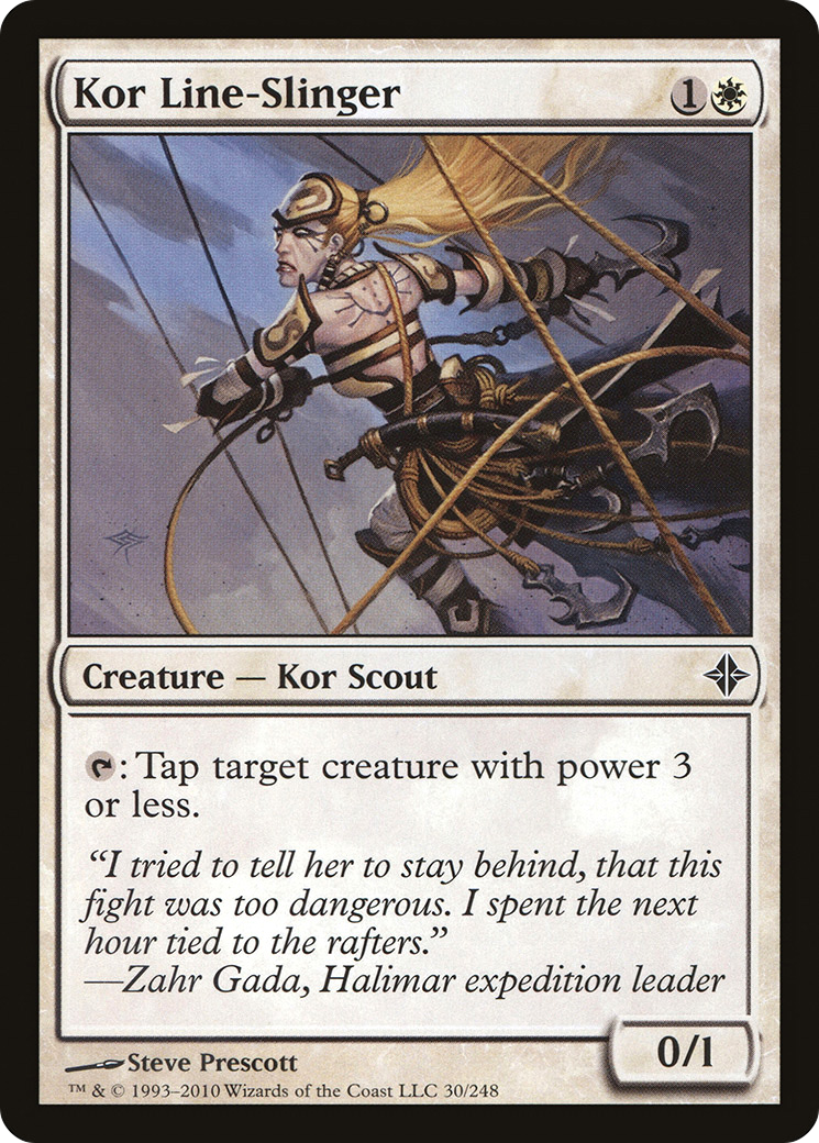 Rise of the Eldrazi - (ROE-030) - Kor Line-Slinger