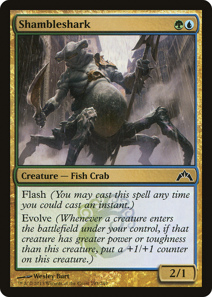 Gatecrash - (GTC-193) - Shambleshark Foil