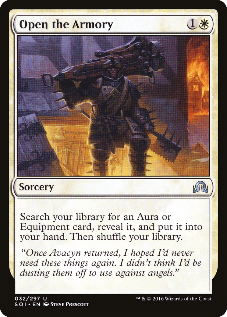 Shadows over Innistrad - (SOI-032) - Open the Armory Foil