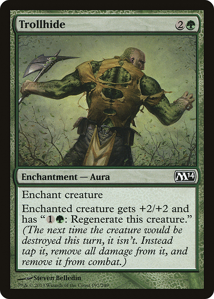 Magic 2014 - (M14-197) - Trollhide Foil