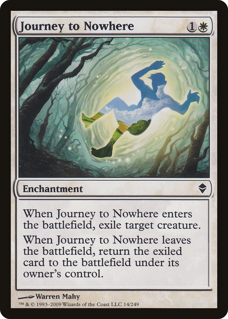 Zendikar - (ZEN-014) - Journey to Nowhere Foil