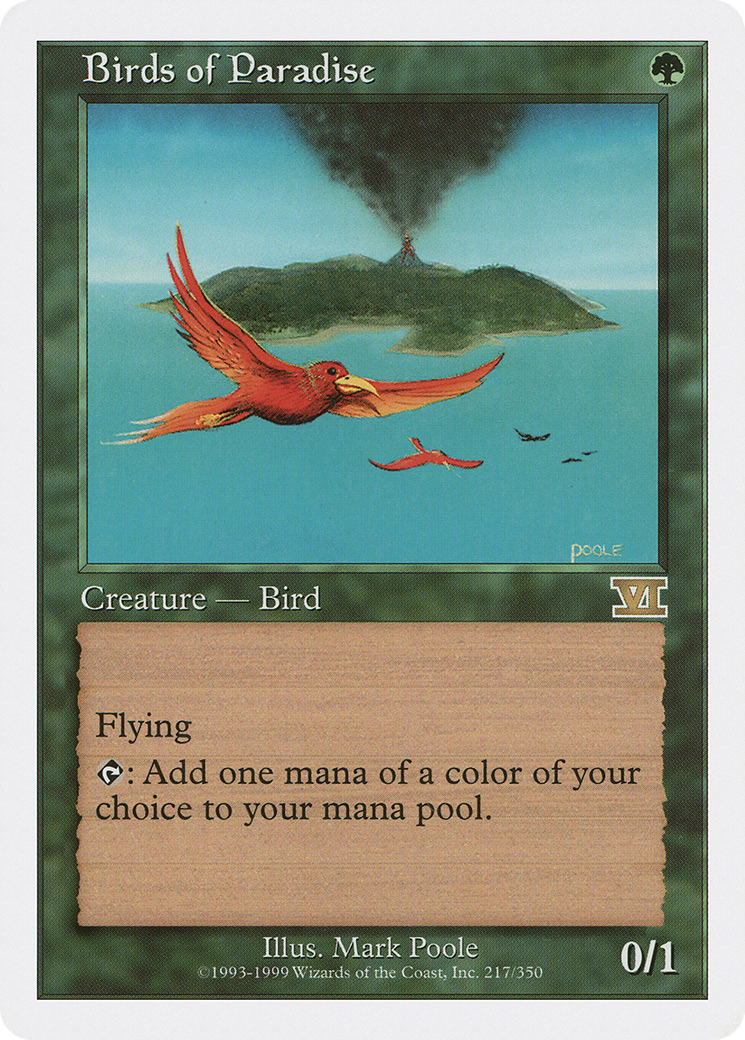 Classic Sixth Edition - (6ED-217) - Birds of Paradise