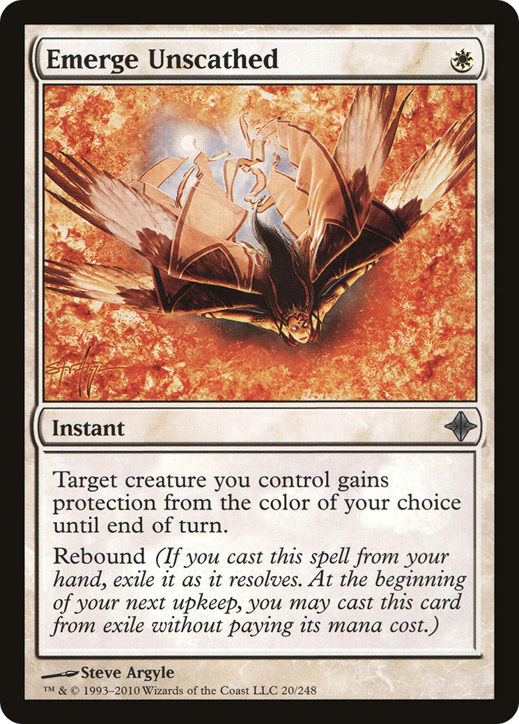 Rise of the Eldrazi - (ROE-020) - Emerge Unscathed Foil